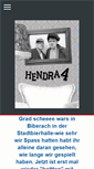 Mobile Screenshot of hauptkerle.info